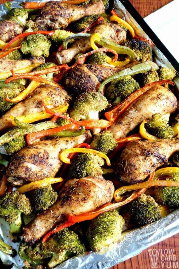 One Pan Chicken and Veggies Bake for an Easy Meal