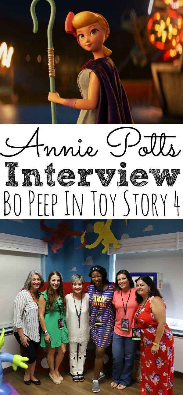 Annie Potts Interview On Her Role As Bo Beep In Toys Story 4