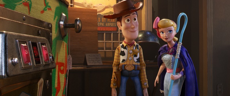 Bo Peep and Woody Toy Story 4