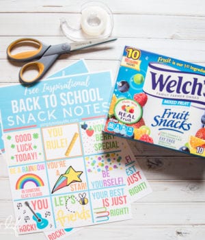 Free Lunch Box Printables For Back To School