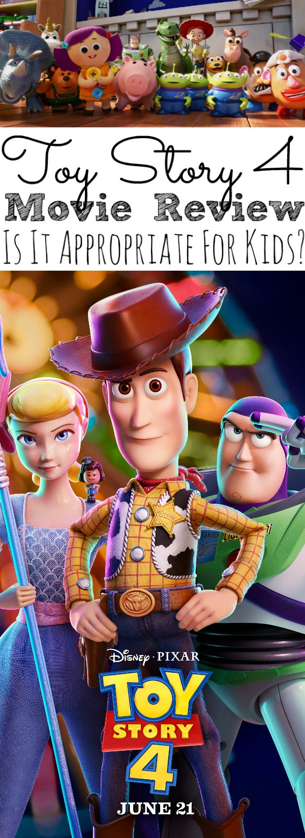 Parents Guide to Toy Story 4 Movie Review 
