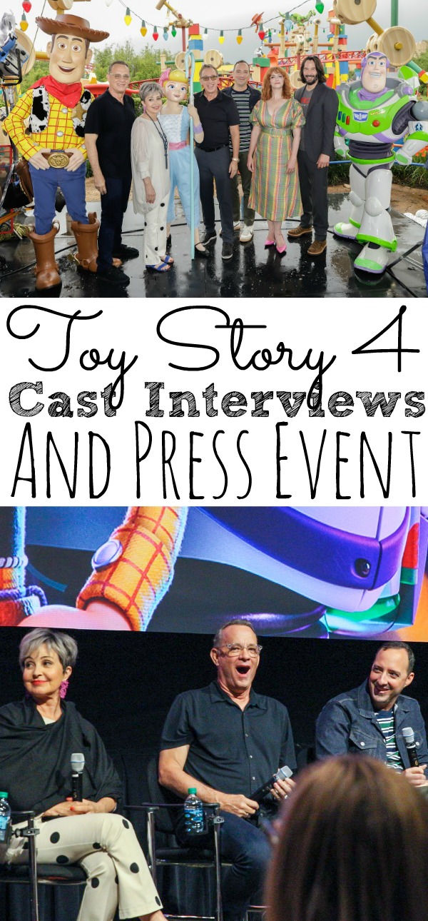 Toy Story 4 Press Event Details