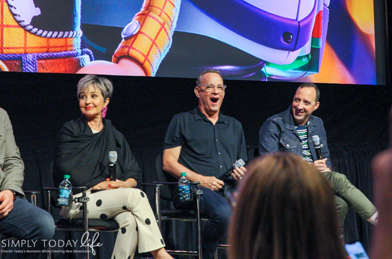Toy Story 4 Press Event Tom Hanks and Annie Potts