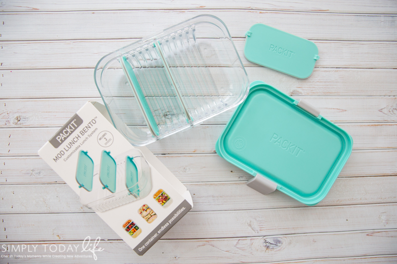 Packit Mod Snack Bento Container - Mint