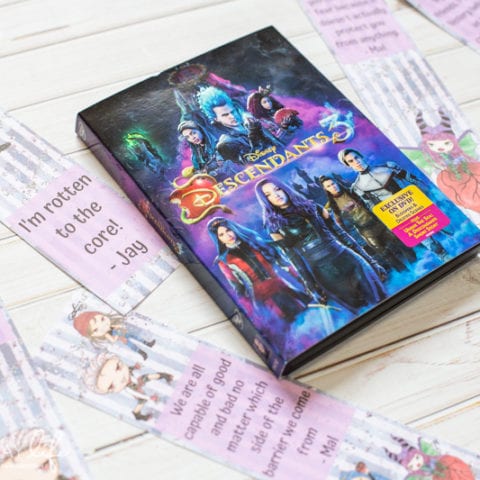 Disney Descendants 3 Movie Bookmarks