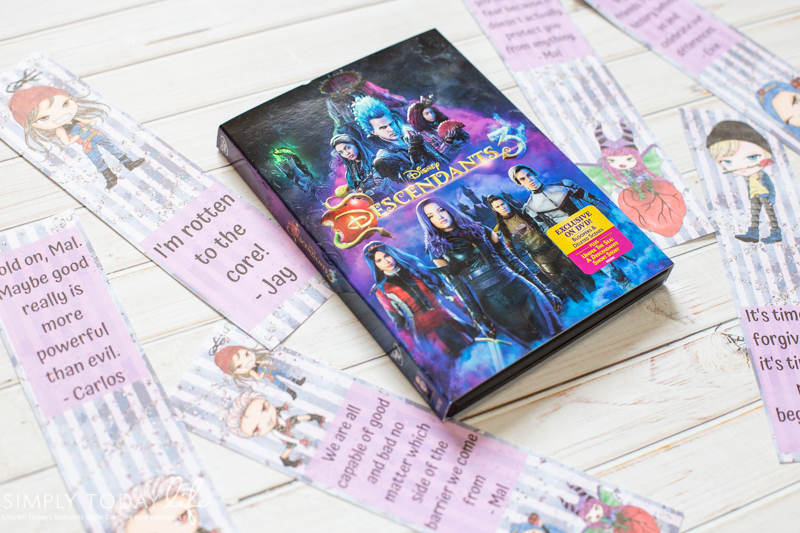 Disney Descendants 3 Movie Bookmarks