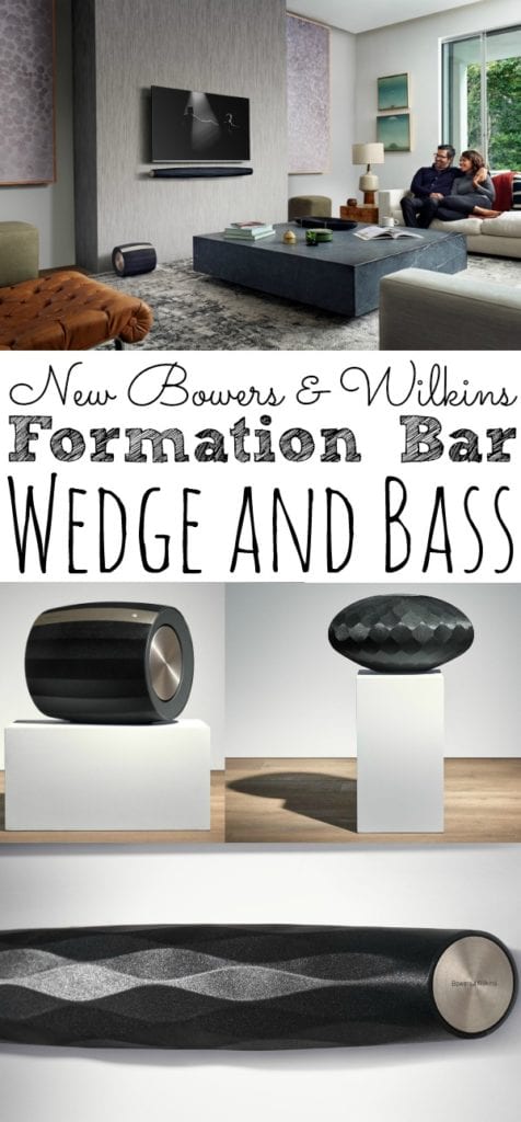 New Bowers & Wilkins Formation Bar, Wedge and Bass