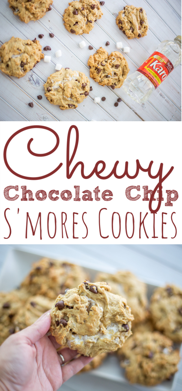 Chewy Chocolate Chip Smores Cookies