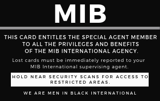 Men In Black International Identification Cards Simply Today Life