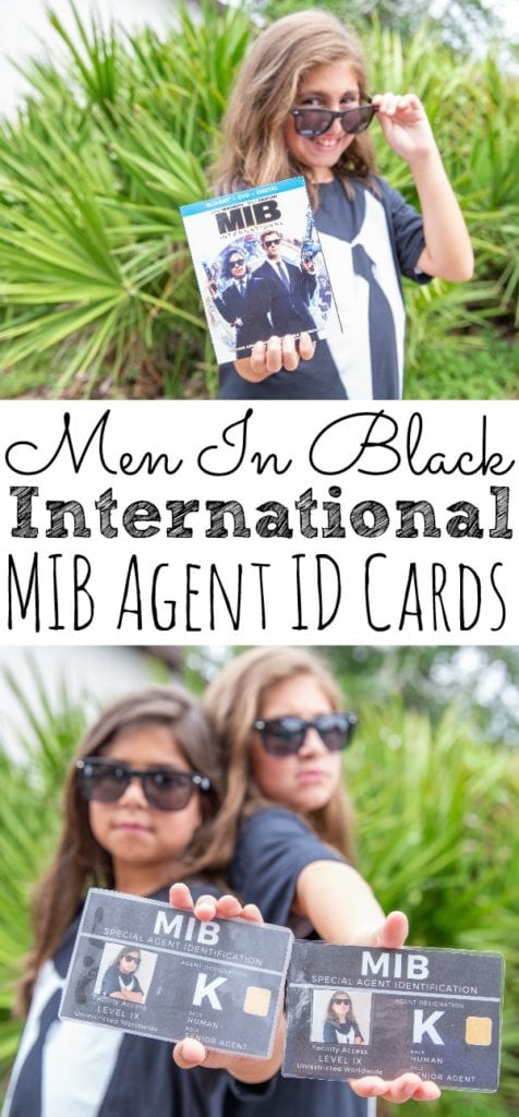Men In Black International MIB Agent ID Cards Printables
