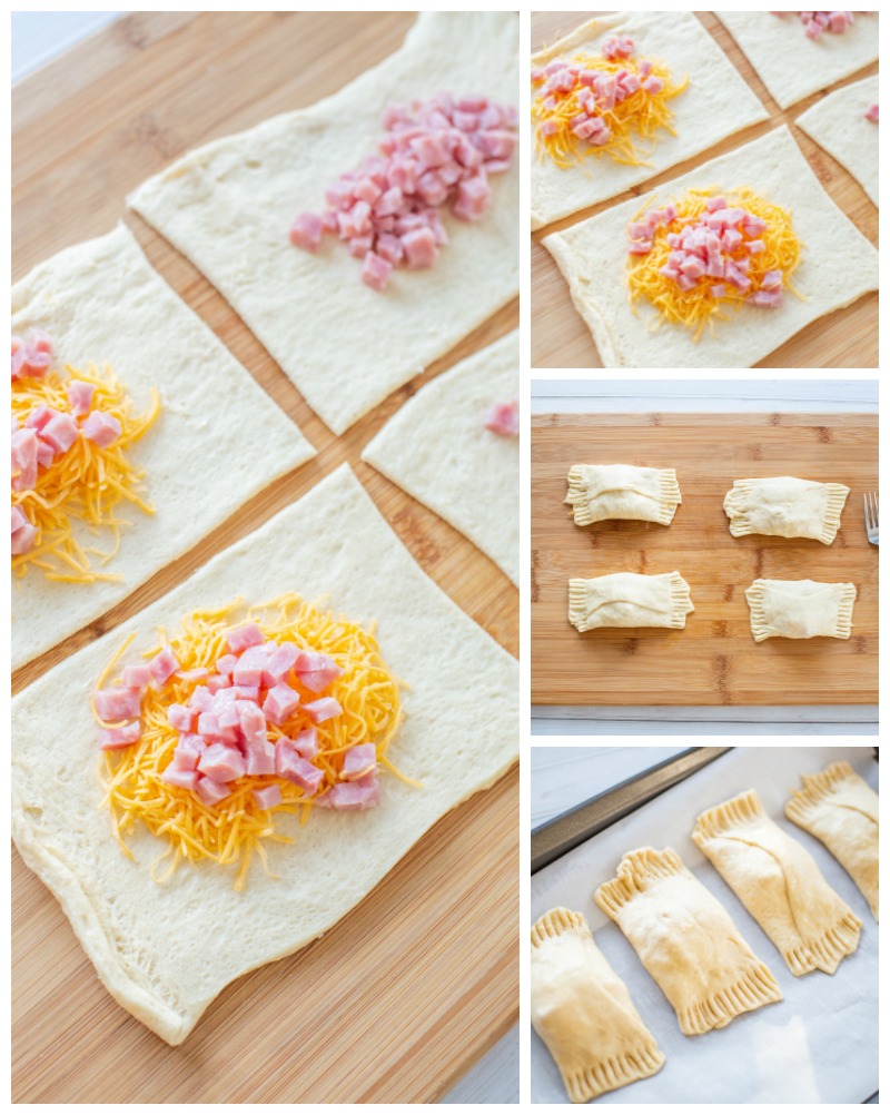 How To Make Ham and Cheese Pockets