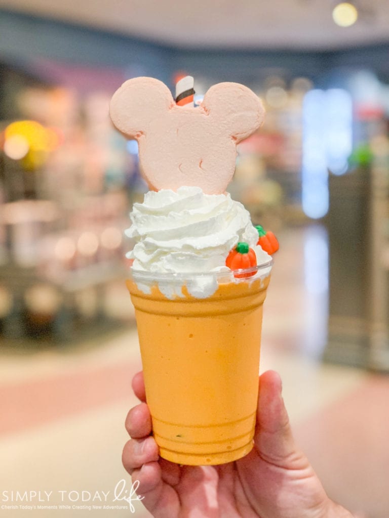 Mickey's Not So Scary Halloween Party Pumpkin Spice Milkshake