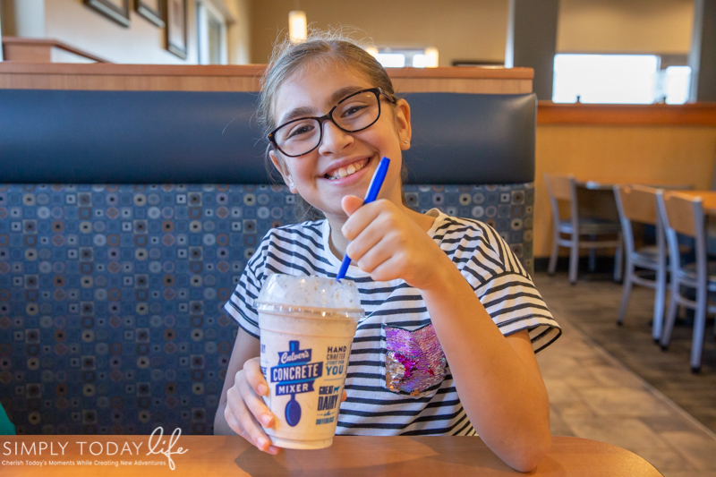 Culver's Concrete Ice Cream