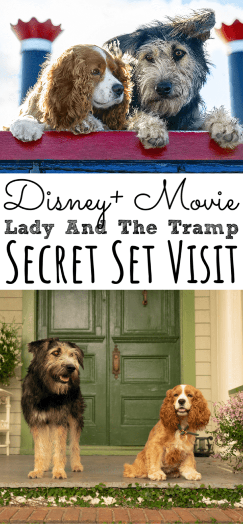 Disney+ Lady And The Tramp Set Visit