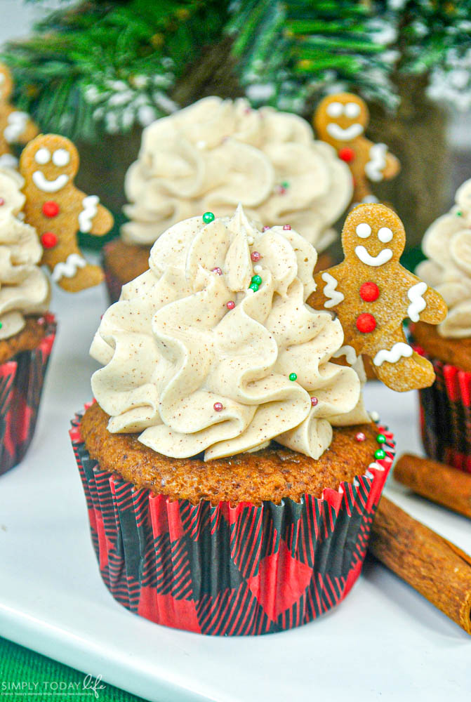 Recipe for Gingerbread Cupcakes