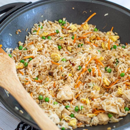 Easy Chicken Fried Rice One Pot - Simply Today Life