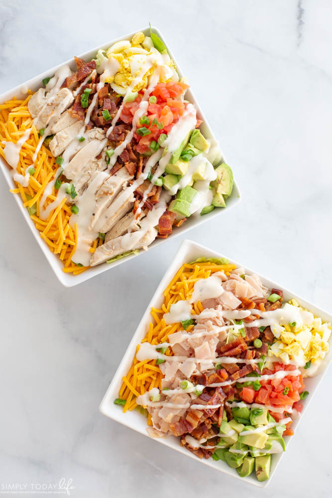 Low Carb Salad Two Ways