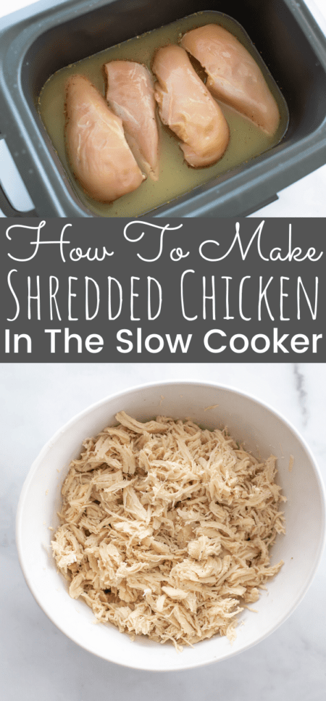 Shredded Chicken In Slow Cooker