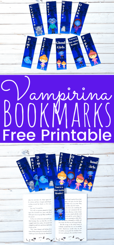 Vampirina Printable Bookmarks - Simply Today Life