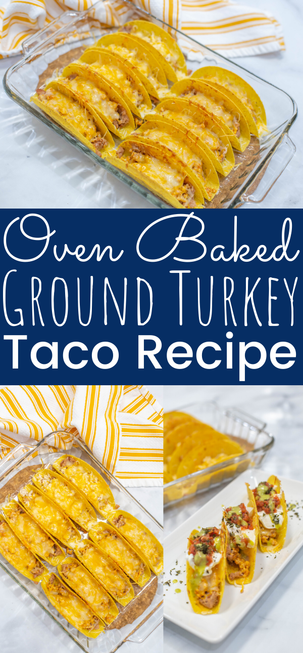 Ground Turkey Baked Tacos