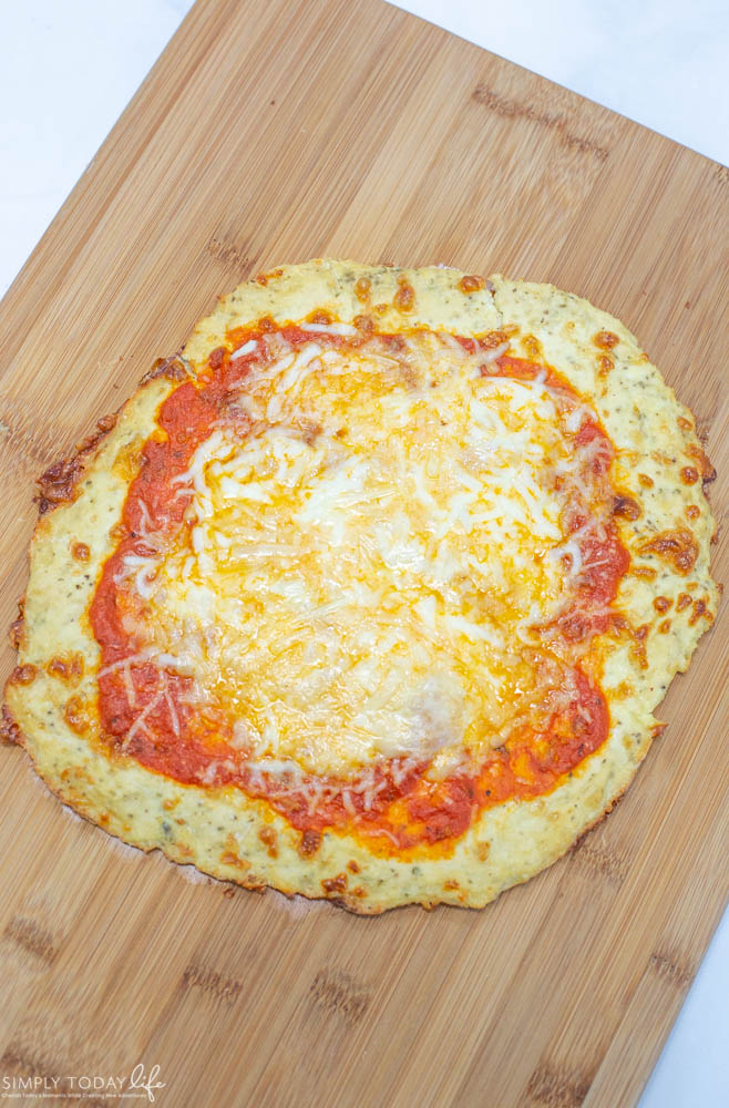 Pizza Crust Made With Chicken