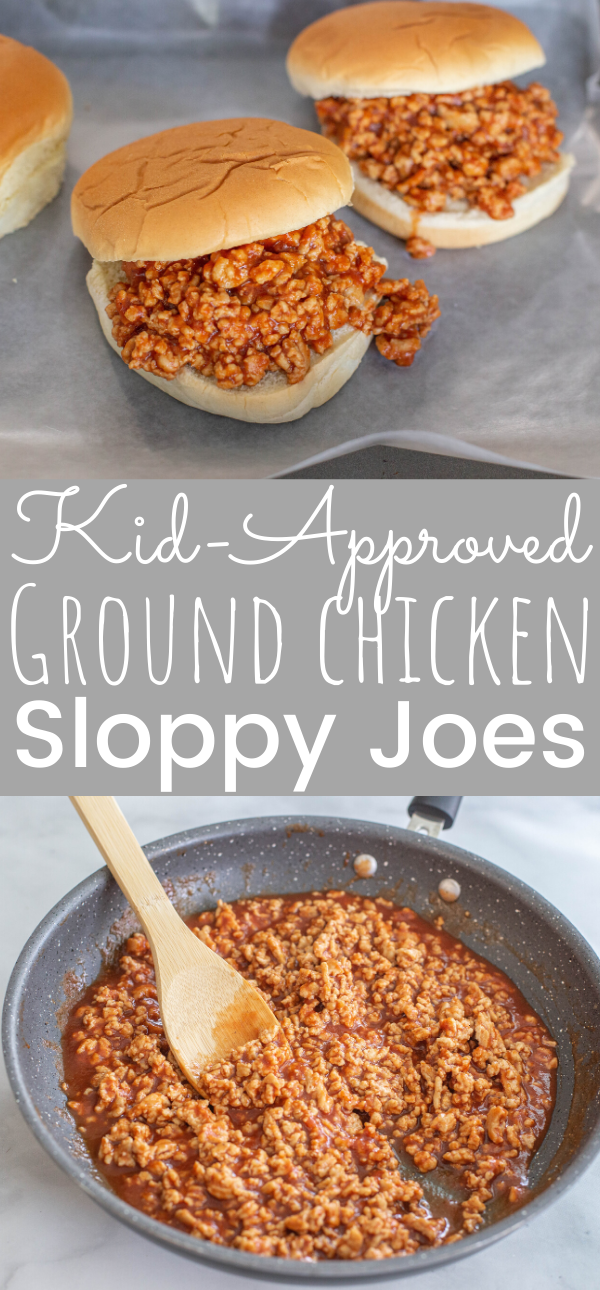 Ground Chicken Sloppy Joes