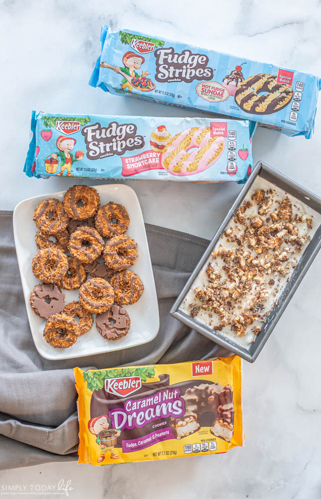 Keebler® Fudge Shoppe Cookies Ice Cream Recipe