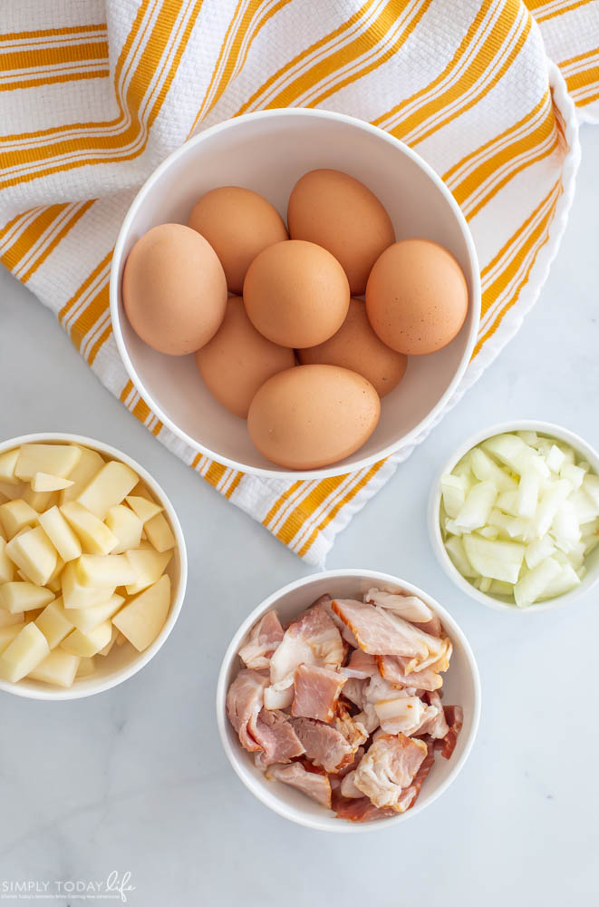 Making A Spanish Omelet