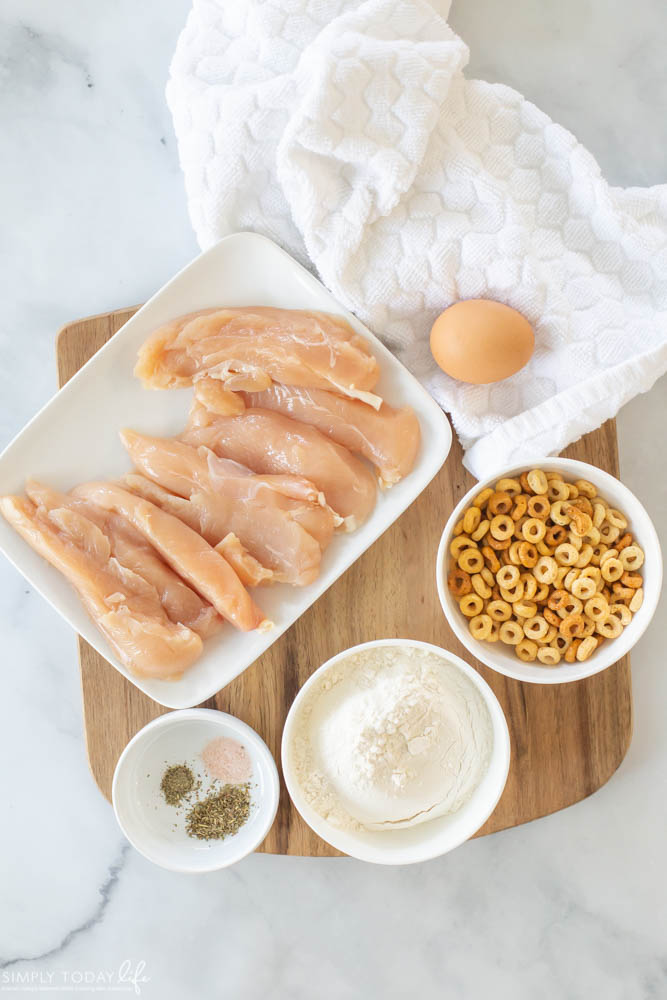 Ingredients For Homemade Chicken Strips
